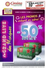 Catalogue Casino Supermarchés "Les promos entrent en scène !", 28 pages, à Ézanville, 15/10/2019 - 27/10/2019 Prospectus Casino Supermarchés "Les promos entrent en scène !", 28 pages, à Ézanville, 15/10/2019 - 27/10/2019