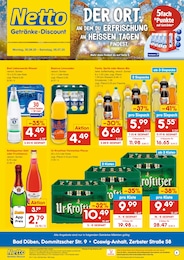 Netto Marken-Discount Prospekt für Bad Düben mit 6 Seiten Netto Marken-Discount Prospekt für Bad Düben: "DER ORT, AN DEM DU IMMER AUSGEZEICHNETE PREISE FINDEST.", 6 Seiten, 30.06.2025 - 05.07.2025