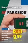 Multifunktionsdetektor/Feuchtigkeitsmessgerät im Angebot bei Lidl in Homburg Multifunktionsdetektor/Feuchtigkeitsmessgerät Angebote von Parkside bei Lidl Homburg für 9,99 €