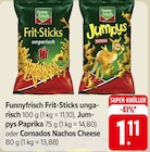 Frit-Sticks ungarisch oder Jumpys Paprika oder Cornados Nachos Cheese Angebote von Funnyfrisch bei EDEKA Trier für 1,11 €