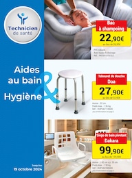 Prospectus Technicien de Santé, "Aides au bain & Hygiène",  pages, 17/09/2024 - 19/10/2024