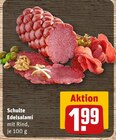 Aktuelle Wurst Angebote bei REWE in Bochum Aktuelles Edelsalami Angebot bei REWE in Bochum ab 1,99 €
