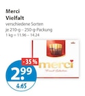Vielfalt von Merci im aktuellen V-Markt Prospekt für 2,99 €