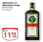 Aktuelles Jägermeister Angebot bei GLOBUS in Bochum ab 11,99 €