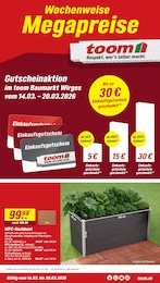toom Baumarkt Prospekt für Warendorf: "Respekt, wer's selber macht.", 18 Seiten, 14.03.2026 - 20.03.2026