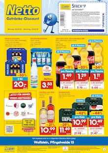 Netto Marken-Discount Prospekt "DER ORT, AN DEM DU IMMER AUSGEZEICHNETE PREISE FINDEST." mit  Seiten (Glanbrücken)