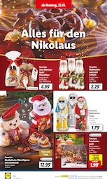 Weihnachtsschokolade Angebot im aktuellen Lidl Prospekt auf Seite 20