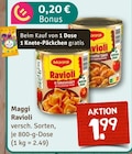 Ravioli bei nahkauf im Röbel Prospekt für 1,99 €