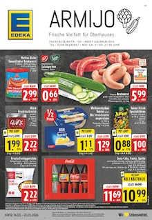 Bratwurst im EDEKA Prospekt "Aktuelle Angebote" mit 24 Seiten (Oberhausen)