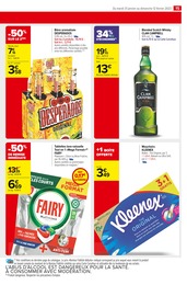 Prix et réduction Whisky dans le prospectus Carrefour Market en cours Offre Whisky dans le catalogue Carrefour Market du moment à la page 15