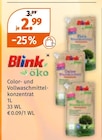 Color- und Vollwaschmittelkonzentrat im Angebot bei Müller in Düsseldorf Color- und Vollwaschmittelkonzentrat Angebote von Blink öko bei Müller Düsseldorf für 2,99 €