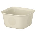 Sortierbox Kunststoff/beige 10x10x5 cm Angebote von NOJIG bei IKEA Bocholt für 0,25 €