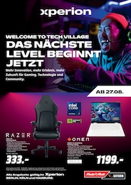MediaMarkt Saturn Prospekt "WELCOME TO TECH VILLAGE" für Erftstadt, 13 Seiten, 27.08.2026 - 01.09.2026 MediaMarkt Saturn Prospekt "WELCOME TO TECH VILLAGE" für Erftstadt, 13 Seiten, 27.08.2026 - 01.09.2026