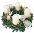 Adventskranz im OBI Prospekt Adventskranz von  im aktuellen OBI Prospekt für 14,99 €