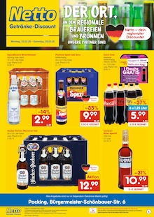 Netto Marken-Discount Prospekt DER ORT, AN DEM DU IMMER AUSGEZEICHNETE PREISE FINDEST. mit 2 Seiten