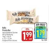 Protein Bar im Angebot bei E center in Chemnitz Protein Bar Angebote von KoRo bei E center Chemnitz für 1,79 €