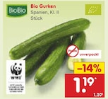 Bio Gurken im Angebot bei Netto Marken-Discount in Solingen Bio Gurken Angebote von BioBio bei Netto Marken-Discount Solingen für 1,19 €