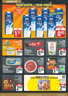 Sahne im EDEKA Prospekt "Wir lieben Lebensmittel!" mit 8 Seiten (Würzburg)