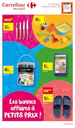 Catalogue Carrefour Market "Les bonnes affaires à PETITS PRIX !" à Saint-Flour et alentours, 23 pages, 25/06/2024 - 07/07/2024