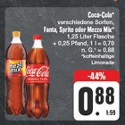 Coca-Cola*, Fanta, Sprite oder Mezzo Mix* Angebote bei EDEKA Markranstädt für 0,88 €