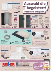 Kopfkissen im ROLLER Prospekt in Bayreuth Aktueller ROLLER Prospekt mit Kopfkissen, " Starke Deals mit riesigen Rabatten. ", Seite 4