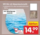 WC Sitz mit Absenkautomatik Angebote bei Netto Marken-Discount Celle für 14,99 €