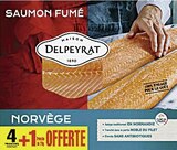 Saumon Fumé Norvège - DELPEYRAT dans le catalogue Casino Supermarchés