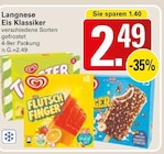 Eis Klassiker Angebote von Langnese bei WEZ Löhne für 2,49 €