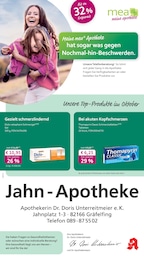 mea - meine apotheke Prospekt für München: "Unsere Oktober-Angebote", 4 Seiten, 01.10.2025 - 31.10.2025