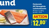 ASC Norwegische Lachsforellenseite Angebote von Fischerstolz bei Lidl Villingen-Schwenningen für 12,80 €