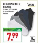 Herren Sneaker Socken Angebote von Camel Active bei Marktkauf Beckum für 7,99 €