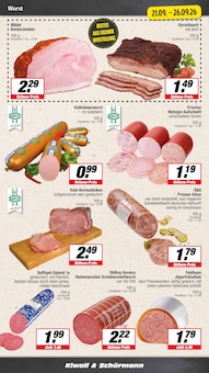 Wurst im EDEKA Prospekt "Aktuelle Angebote" mit 22 Seiten (Recklinghausen)