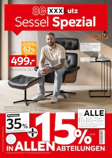 Relaxsessel im XXXLutz Möbelhäuser Prospekt "Sessel Spezial" mit 8 Seiten (Hamm)