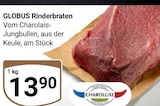 Rinderbraten Angebote von GLOBUS bei GLOBUS Halle für 13,90 €