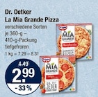 La Mia Grande Pizza von Dr. Oetker im aktuellen V-Markt Prospekt für 2,99 €