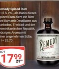 Aktuelle Rum Angebote bei GLOBUS in Trier Aktuelles Remedy Spiced Rum Angebot bei GLOBUS in Trier ab 17,99 €