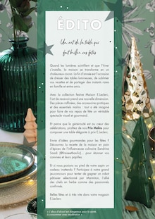 Prospectus E.Leclerc en cours, "LE MAG'maison", page 2 sur 28