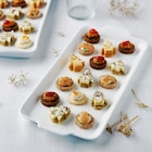 36 Canapés De Noël en promo chez Auchan Hypermarché Saint-Dizier à 19,99 €