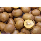 Kiwi jaune Sungold - Carrefour à Aubervilliers Kiwi jaune Sungold en promo chez Carrefour Aubervilliers à 0,99 €