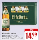 Eifelbräu Helles Landbier bei EDEKA im Kelberg Prospekt für 14,99 €