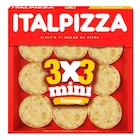 Mini Pizzas surgelées - ITALPIZZA en promo chez Carrefour Market Drancy à 1,65 €