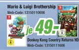 Mario & Luigi Brothership oder Donkey Kong Country Returns HD Angebote bei expert Koblenz für 49,00 €