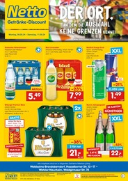 Netto Marken-Discount Prospekt für Weilmünster: "DER ORT, AN DEM DIE AUSWAHL KEINE GRENZEN KENNT.", 6 Seiten, 06.05.2024 - 11.05.2024