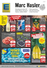 EDEKA Prospekt für Witten: "Aktuelle Angebote", 28 Seiten, 27.12.2024 - 04.01.2025