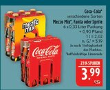 Mezzo Mix im Angebot bei Marktkauf in Hof Mezzo Mix Angebote von Coca-Cola bei Marktkauf Hof für 3,99 €