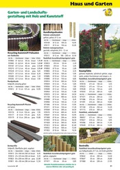 Kantensteine Angebote im Prospekt "Holz- & Baukatalog 2023/24" von Holz Possling auf Seite 81