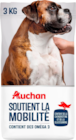 CROQUETTES POUR CHIEN SPÉCIAL MOBILITÉ AUCHAN - AUCHAN en promo chez Auchan Hypermarché Aix-en-Provence à 9,95 €