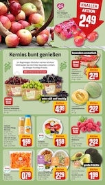 Erdbeeren im REWE Prospekt in Weinheim Aktueller REWE Prospekt mit Erdbeeren, "Dein Markt", Seite 4