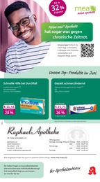 Aktueller mea - meine apotheke Apotheken Prospekt für Westerhorn: Unsere Juni-Angebote mit 4} Seiten, 01.06.2026 - 30.06.2026