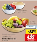 Bambus-Schale/-Set im Lidl Prospekt Bambus-Schale/-Set von LIVARNO home im aktuellen Lidl Prospekt für 4,99 €